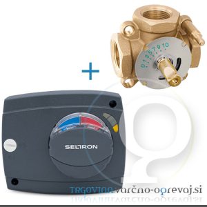 avc05 + 3 potni mešalni ventil