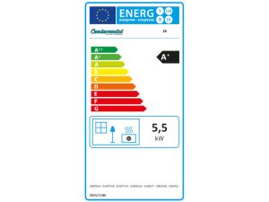 Energijska nalepka Centropelet Z6